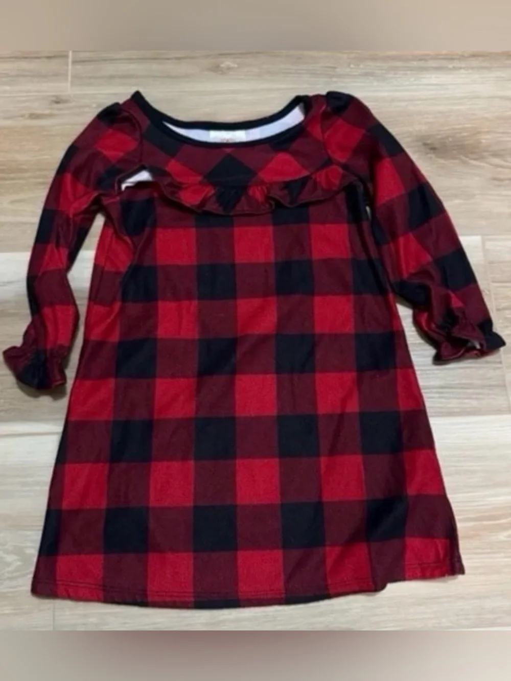 Buffalo check flannel pajamas